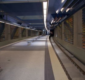 Metrostation Fürth Hardhöhe